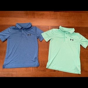 Boys Under Armour polos!